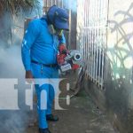 Jornada contra el zancudo no se detiene en barrios de Managua Jornada de fumigación en barrios de Managua