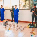 Incautación de marihuana en Ocotal, Nueva Segovia