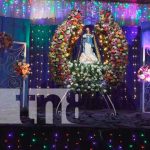 Altares en honor a la virgen en Nicaragua