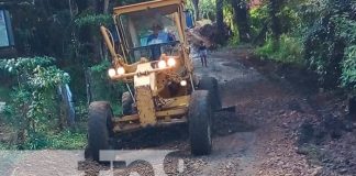 Rehabilitan camino en el municipio de Matiguás, Matagalpa