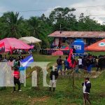 Celebración de organización mayangna en el Caribe de Nicaragua