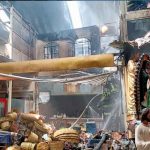 Voraz incendio devoró parte del mercado más popular de Sonora, México Voraz incendio devoró parte del mercado más popular de Sonora, México