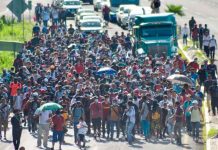 Nueva caravana de migrantes sale de Chiapas hacia Estados Unidos