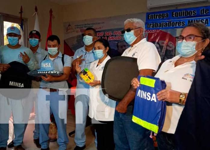 Reciben equipos médicos en Río San Juan