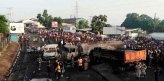 Sube a 130 los muertos tras explosión de camión cisterna en Sierra Leona