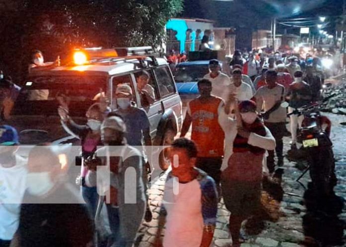 nandaime-fsln-03 Pueblo de Nandaime que salió a celebrar victoria del FSLN