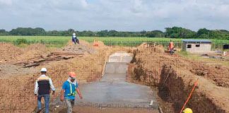 ENACAL avanza obras de saneamiento en Nandaime