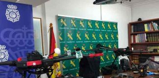 Dos detenidos en operación contra los narcodrones en España