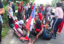 Tres nuevas caravanas de migrantes salen desde Tapachula hacia México