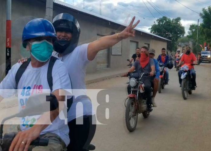 Celebran triunfo electoral en Ocotal
