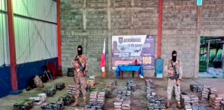 Incautan casi dos toneladas de droga y arrestan a tres extranjeros en Panamá