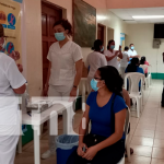 Pobladores asisten con hijos y vecinos