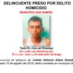 Policía Nacional de Matagalpa captura a asesino que se encontraba prófugo Capturan a asesino en Matagalpa