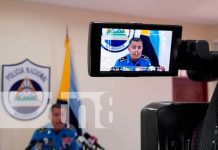 Policía Nacional: Establecimientos comerciales trabajarán normalmente Conferencia de prensa de la Policía Nacional en Nicaragua