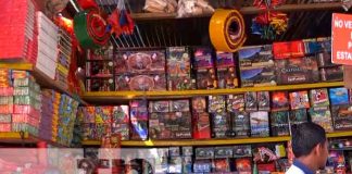 Manejo de pólvora en Matagalpa