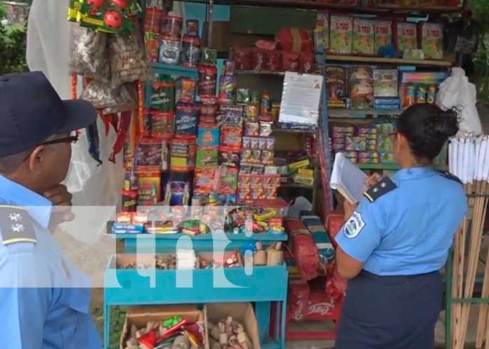 Vendedores de pólvora en Rivas