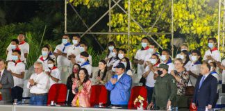 Presidente de Nicaragua, Daniel Ortega: "La soberanía ni se vende, ni se rinde"