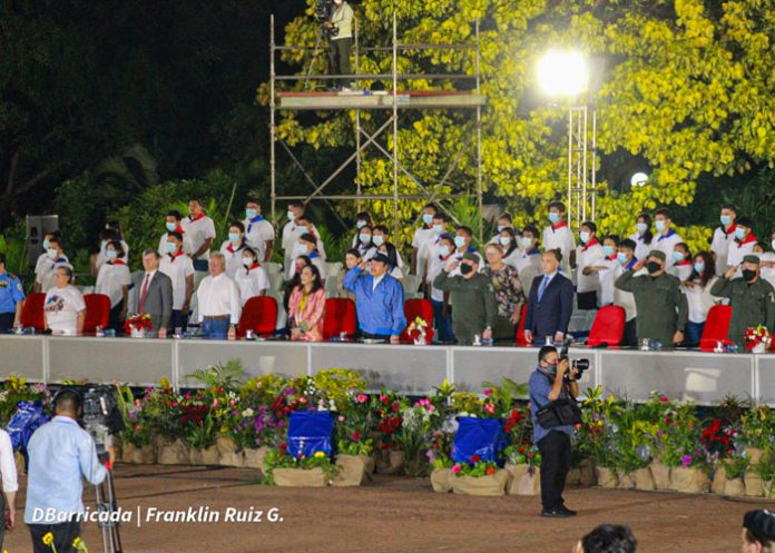 Presidente de Nicaragua, Daniel Ortega: 