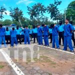 Sujetos presos por cometer delitos en Nicaragua