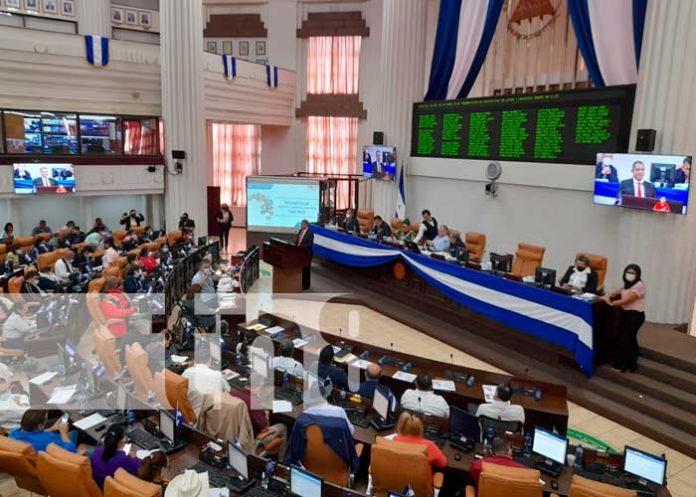 Sesión desde la Asamblea Nacional sobre Presupuesto General de Nicaragua 2022