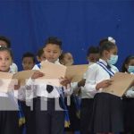 Coros infantiles de Rivas realizan concierto con músicas alusivas a la Navidad
