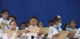 Coros infantiles de Rivas realizan concierto con músicas alusivas a la Navidad