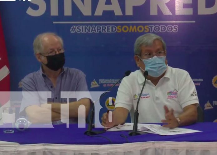 Reporte especial del SINAPRED sobre sismos en Nicaragua