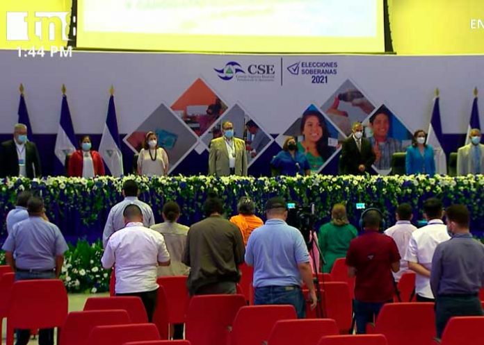 Presentación de resultados en Elecciones Generales Nicaragua 2021