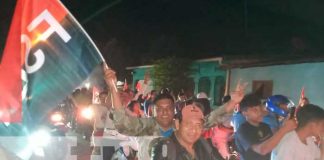 En Río Blanco celebran victoria del FSLN