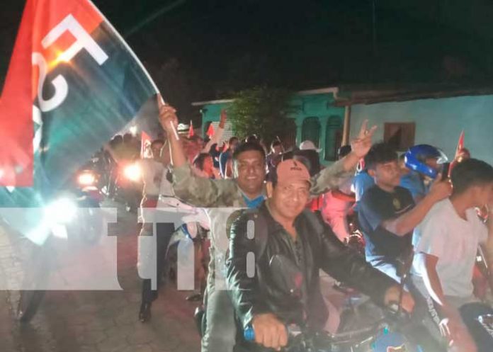 rio-001 En Río Blanco celebran victoria del FSLN