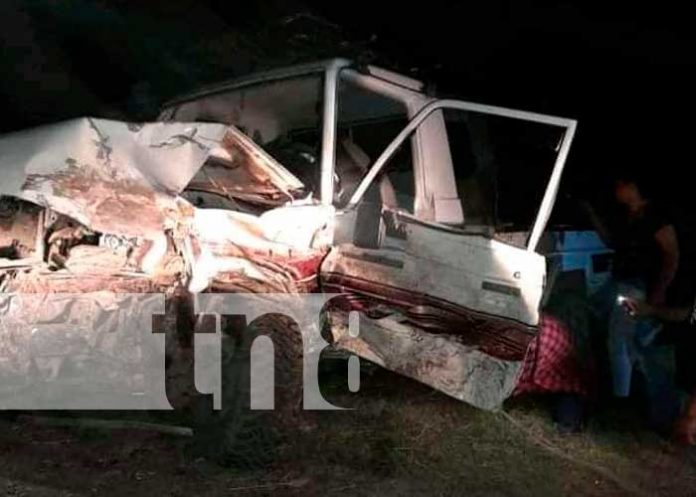 Accidente de tránsito registrado en Rivas