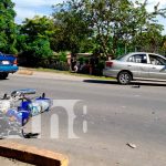 Invadir carril a taxista lo dejó con lesiones en Rivas Invadir carril a taxista lo dejó con lesiones en Rivas