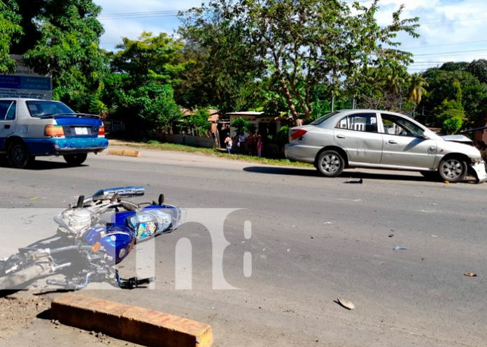 rivas-3 Invadir carril a taxista lo dejó con lesiones en Rivas