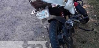 Accidente de tránsito por culpa de un perro en Rivas