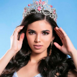 Finalista del certamen de belleza