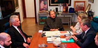Encuentro del Pdte. Daniel Ortega con Delegación de la Federación Rusa
