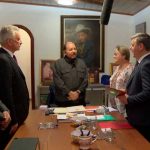 Partido Comunista de Rusia otorgó medalla al Presidente Ortega Encuentro del Presidente de Nicaragua, Daniel Ortega, con altos funcionarios de Rusia