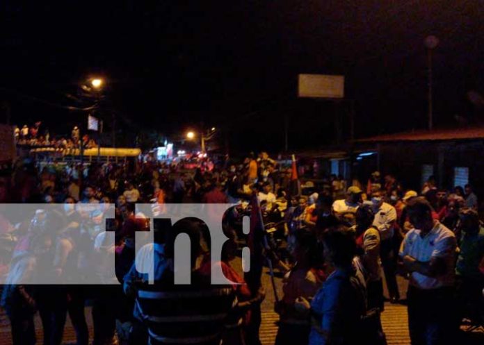Celebran triunfo del Frente Sandinista en Río San Juan