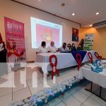 Presentan plan en Nicaragua por el Día Mundial de respuesta ante el VIH-SIDA Conferencia de prensa sobre actividades en Nicaragua por el Día Mundial del SIDA