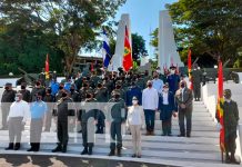 Ejército de Nicaragua conmemora el Día del Soldado de la Patria Conmemoración al Día del Soldado de la Patria en Nicaragua