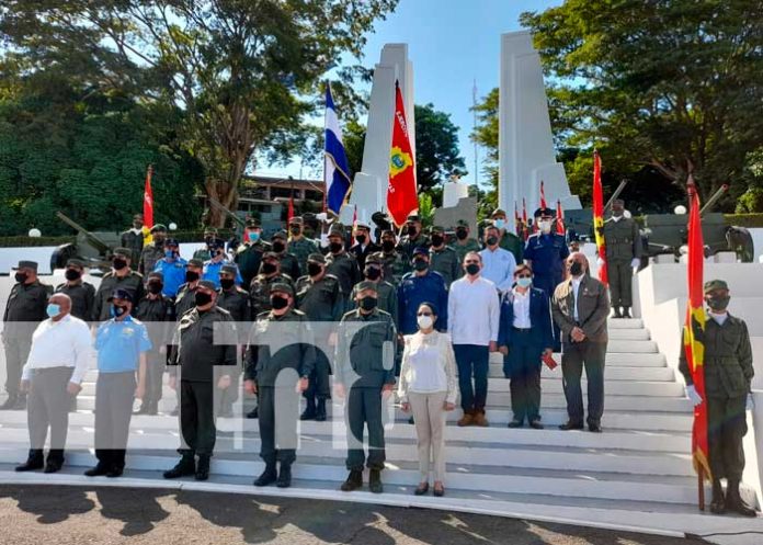 Conmemoración al Día del Soldado de la Patria en Nicaragua