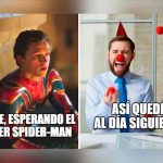 Memes inundan las redes tras el nuevo tráiler de “Spider-man: No Way Home”