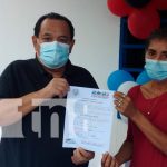 Familias de Tipitapa estrenan casas nueva gracias a los programas del Gobierno En Tipitapa estrenan casas nueva