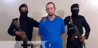 Captura de sujeto por tráfico de drogas en Zelaya Central, Caribe de Nicaragua