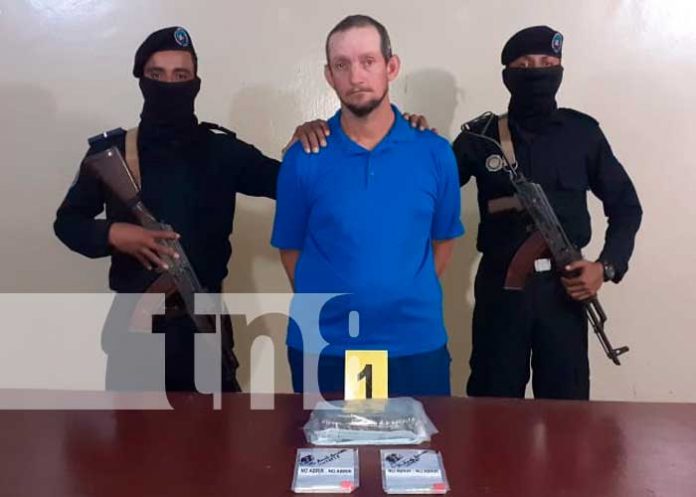 zelaya-drogas-03 Captura de sujeto por tráfico de drogas en Zelaya Central, Caribe de Nicaragua