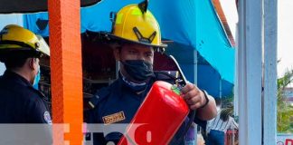 Tramos de pólvoras de Managua inspeccionado