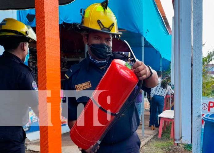 0001 Tramos de pólvoras de Managua inspeccionado