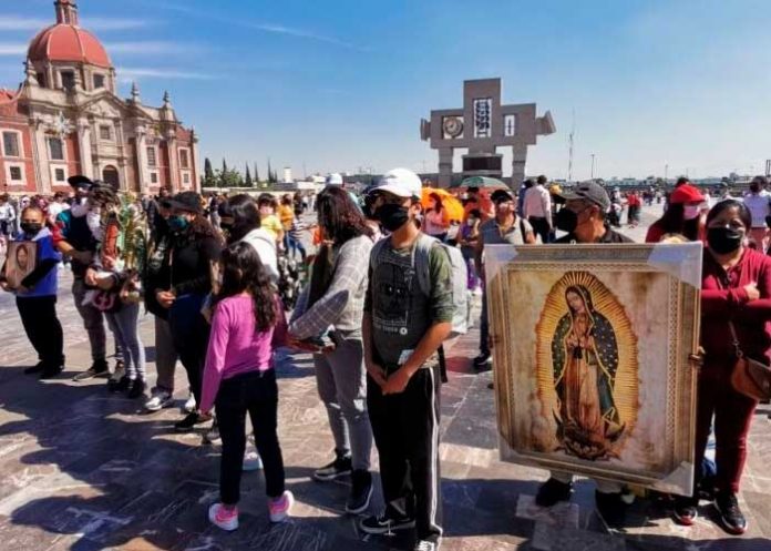 Peregrinos de la Virgen de Guadalupe