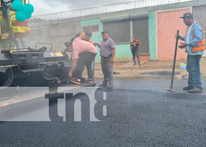 Proyecto de Calles para el Pueblo en el Barrio Georgino Andrade, Managua