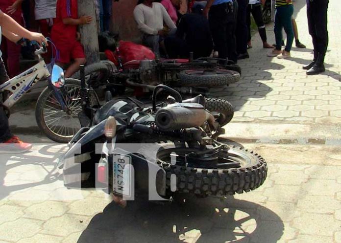 1 Dos lesionados en accidente de Tránsito en el Jicaro, Nueva Segovia